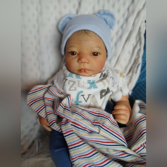 Realborn Boy Reborn Baby Doll Therapy Collector - Picture 1 of 10